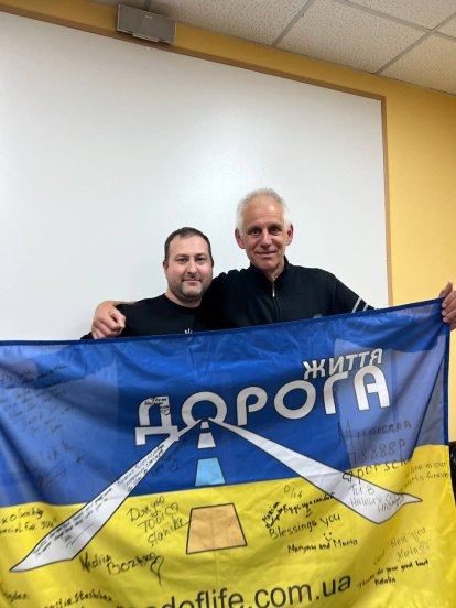 Мартін приїхав до України із Нідерландів, щоб допомагати українцям у час війни