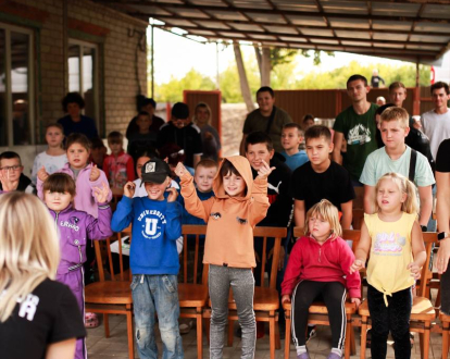 Поїздка до діток була на Донеччину