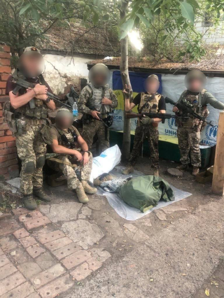 This month we distributed a lot of military ammunition. The 93rd Brigade was among the brigades that received our help.